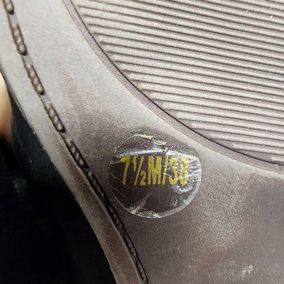 Lucky Brand Women's 7.5 Fenley Ankle Bootie Black Suede Boho - Picture 9 of 9